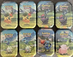 8x Pokemon TCG Ascended Heroes Mini Tins Brand New Sealed - Image 1