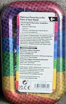8x Pokemon TCG Ascended Heroes Mini Tins Brand New Sealed - Image 3