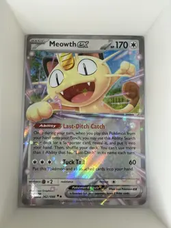 Meowth ex 062/088 Double Rare Perfect Order Pokemon Near Mint - Image 1
