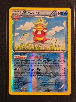Pokemon TCG XY BREAKpoint Slowking 21/122 Reverse Holo Rare LP - Image 1