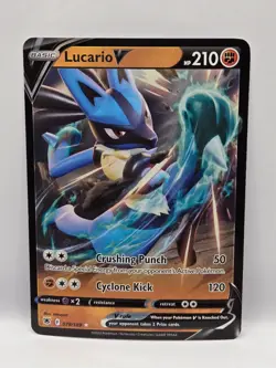Lucario V 78/189 Pokemon TCG VLP/NM - Image 1