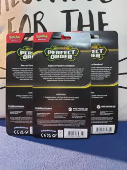 Pokemon - Perfect Order - English Promo Blister Pack - Sealed! - Image 2