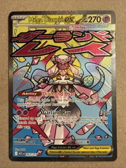 Pokemon TCG Mega Diancie EX 267/217 Mega Attack Rare From Ascended heros NM - Image 1