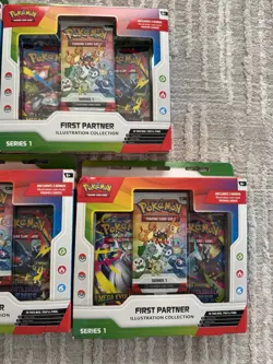 Lot Of 5 ✅ Pokemon TCG First Partner Illustration Collection Series 1 New Sealed - Image 4