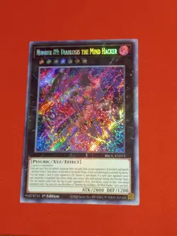 Number 89: Diablosis the Mind Hacker 1st Ed Secret BROL-EN073 Yu-Gi-Oh! NM/VLP - Image 1
