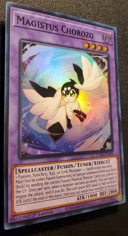 Yu-Gi-Oh! Magistus Chorozo SUDA-EN100 Supreme Darkness 1st Edition-Near Mint. - Image 2