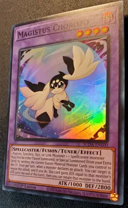 Yu-Gi-Oh! Magistus Chorozo SUDA-EN100 Supreme Darkness 1st Edition-Near Mint. - Image 3