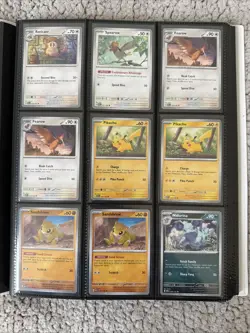Pokemon Scarlet & Violet: 151—Mixed Lot + Official Binder—157 Cards - Image 4