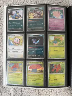 Pokemon Scarlet & Violet: 151—Mixed Lot + Official Binder—157 Cards - Image 5