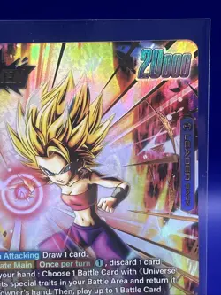 Caulifla FB08-025 Leader Alternate Art Saiyan's Pride Dragon Ball English Card - Image 3
