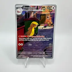 Pokemon Gumshoos 153/132 Mega Evolution Illustration Rare IR Holo TCG Card - Image 1