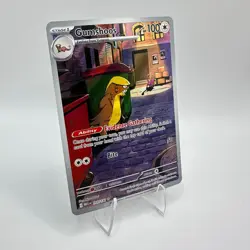 Pokemon Gumshoos 153/132 Mega Evolution Illustration Rare IR Holo TCG Card - Image 2