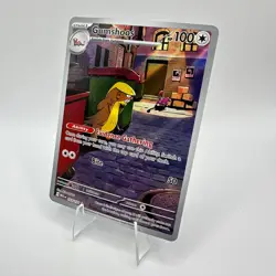 Pokemon Gumshoos 153/132 Mega Evolution Illustration Rare IR Holo TCG Card - Image 3