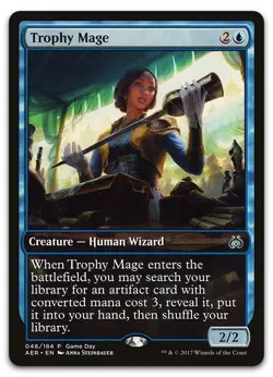 Trophy Mage #48 (LP) Game Day & Store Championship GAME Magic MTG - Image 1