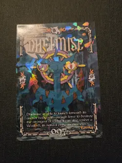 Pokemon Dhelmise Foil Card #097 Pokemon TCG Card Stock Standard Size Collectible - Image 1