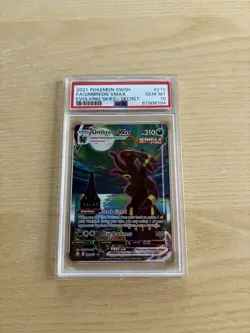 2021 Pokemon UMBREON VMAX Alt Art PSA 10 GEM MNT SWSH EVOLVING SKIES 215/203 - Image 1