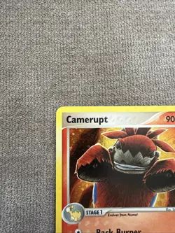 Camerupt 4/107 EX Deoxys (2005) Holo Rare Unique Art Card Pokemon TCG MP - Image 3