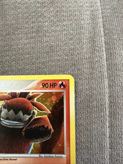 Camerupt 4/107 EX Deoxys (2005) Holo Rare Unique Art Card Pokemon TCG MP - Image 4