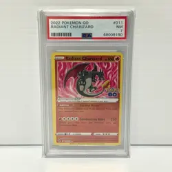 PSA 7 - Radiant Charizard 011/078 - 2022 Pokemon GO - Image 1