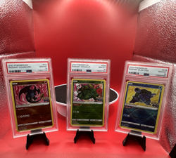 PSA 10 Sequential Radiant Set Big 3: Venasaur, Charizard, Blastoise, Pokemon Go - Image 1
