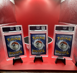 PSA 10 Sequential Radiant Set Big 3: Venasaur, Charizard, Blastoise, Pokemon Go - Image 2