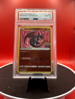 PSA 10 Sequential Radiant Set Big 3: Venasaur, Charizard, Blastoise, Pokemon Go - Image 3