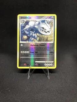 Steelix 28/100 Pokemon Stormfront Reverse Holo Rare - Image 1