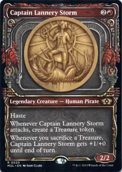 Captain Lannery Storm - Multiverse Legends MUL - Magic MTG NM - Image 1