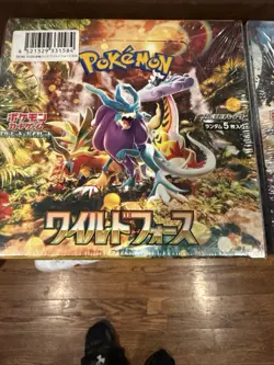 Pokemon TCG Wild Force Booster Box Japanese 2024 Suicune SV5K - Image 1
