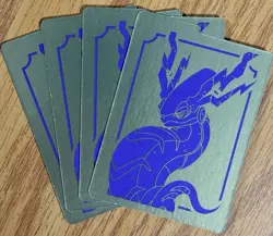 Pokemon TCG Scarlet & Violet(Miraidon) ETB Card Dividers -4 Card Dividers - Image 1