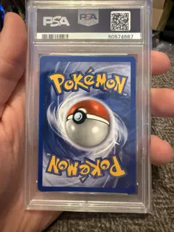 Pokemon Celebi Neo Revelation Holo PSA 9 ~ Mouth Swirl - Image 3