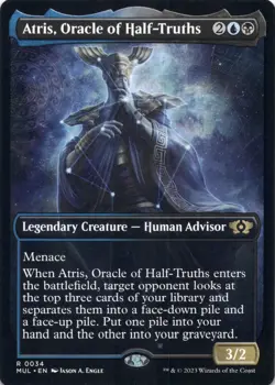 Atris, Oracle of Half-Truths - Multiverse Legends MUL - Magic MTG NM - Image 1
