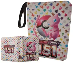 Pokemon - 151 EV 3.5 - Classeur Binder Fermeture Eclair 400 Emplacements - Image 1