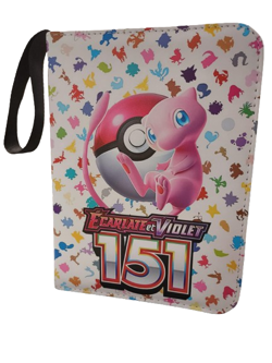 Pokemon - 151 EV 3.5 - Classeur Binder Fermeture Eclair 400 Emplacements - Image 2