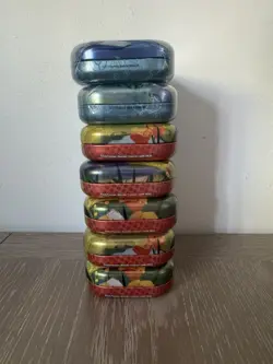 Pokemon TCG Bundle 7 Mini Tins New & Sealed (6 Ascended Heroes, 2 Kanto Friends) - Image 3