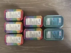 Pokemon TCG Bundle 7 Mini Tins New & Sealed (6 Ascended Heroes, 2 Kanto Friends) - Image 5