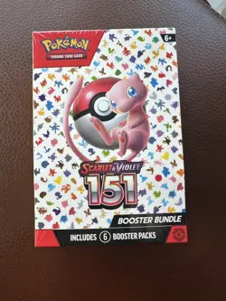 Pokemon TCG: Scarlet & Violet - 151 Booster Bundle - Sealed/New (6 Packs) - Image 1