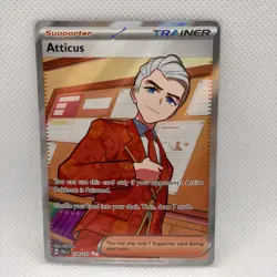 Pokemon TCG Atticus 134/131 SV: Prismatic Evolutions Ultra Rare NM - Image 1