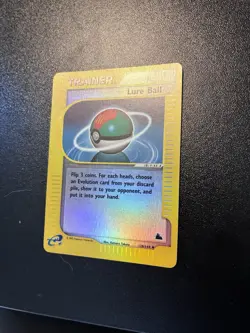 Pokemon Lure Ball 128/144 Skyridge Reverse Holo Rare Nintendo e-reader LP - Image 2