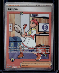 Pokemon TCG Prismatic Evolutions #171/131 Crispin Special Illustration Rare - Image 1