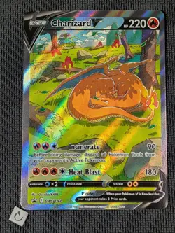 Charizard V SWSH260 - Sword Shield Black Star Promo Holo Pokemon TCG NM - Image 1