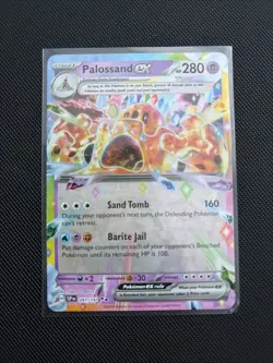 Palossand ex Surging Sparks Set 091/191 Pokemon TCG Card Double Rare - Image 1