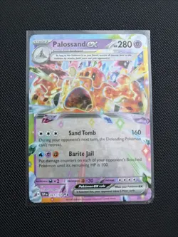 Palossand ex Surging Sparks Set 091/191 Pokemon TCG Card Double Rare - Image 3