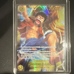 One Piece TCG OP15-119 Monkey D. Luffy SEC NM - Image 1