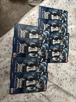 🔥Lot Of 8 Union Arena Solo Leveling Sleeved Booster Blister Pack Sealed English - Image 1