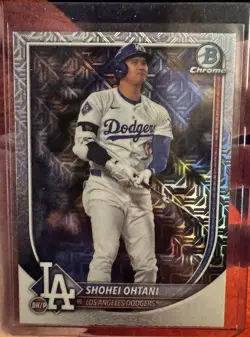 Topps 2025 Bowman Chrome Shohei Ohtani #17 Los Angeles Dodgers MLB - Image 1
