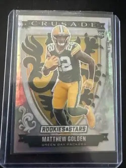 2025 Panini Rookies & Stars - Crusade Matthew Golden #16 Silver (RC) - Image 1