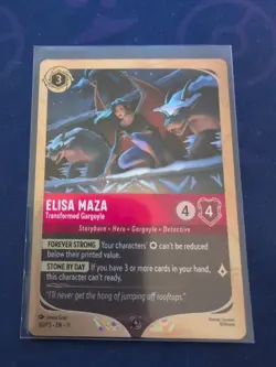 Disney Lorcana Promo Card - Elisa Maza - Transformed Gargoyle 30/P3• EN • 11 - Image 1