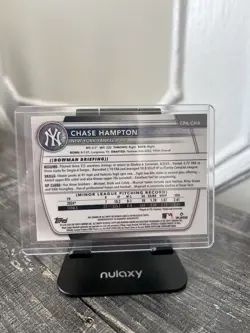 2025 Bowman Chrome - Prospect Autographs Chase Hampton, Chase Hampton... - Image 2