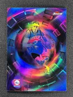 2025-26 Topps Finest Basketball Allen Iverson #P-17 Pulse 76ers Case Hit SSP - Image 1